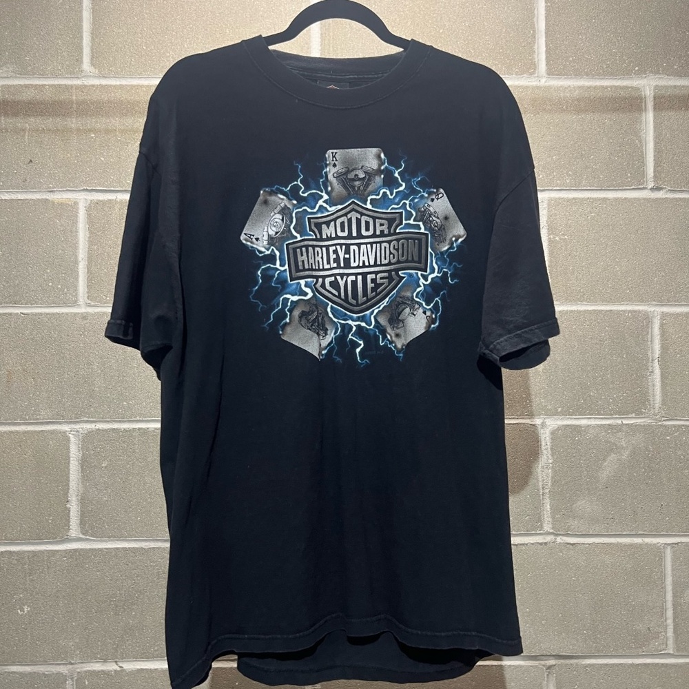Double-Sided Harley Davidson Graphic Tee